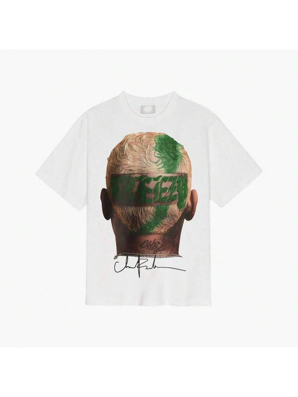 Vintage Rap Rapper 90s Unisex T-Shirt Hip Hop Chris Signature .Brown/. Unisex T-Shirt, Vintage Chris Concert Fan Unisex T-Shirt