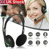 Проводная USB-гарнитура Handfree Call Center Офисные наушники Surround Sound & HD Microphone Наушники Игровые наушники Overear для ПК Ноутбука