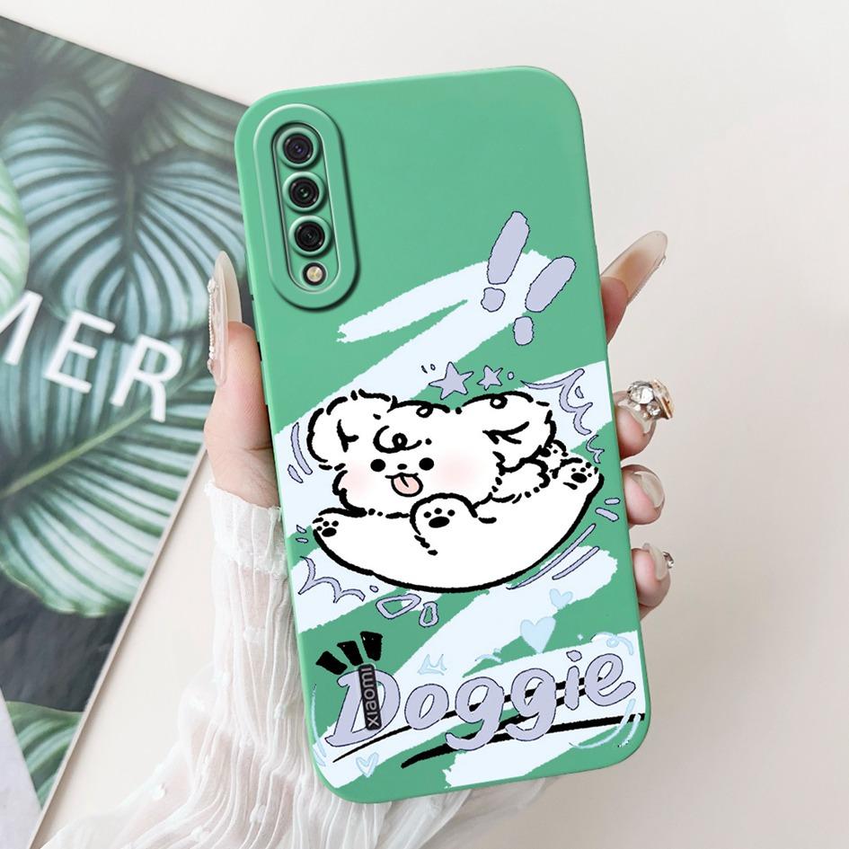 Чехол для Xiaomi Mi A3 MiA3 Ударопрочный Чехол Милый Мультяшный Панда Кролик Мягкий Силикон Матовый ТПУ Чехол для Телефона Для Xiaomi Mi CC9e Capa