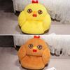 Brown Yellow Chick Doll Stuffed Fatty Soft Chicken Animal Plush Toy Elastic Pillow Cuddly Baby Toy Comforting Birthday Gift