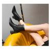 High Heeled Short Boots Autumn and Winter New Korean Version Zipper Pointed Women's Boots Bare Boots Versatile Martin Boots Women's Shoes