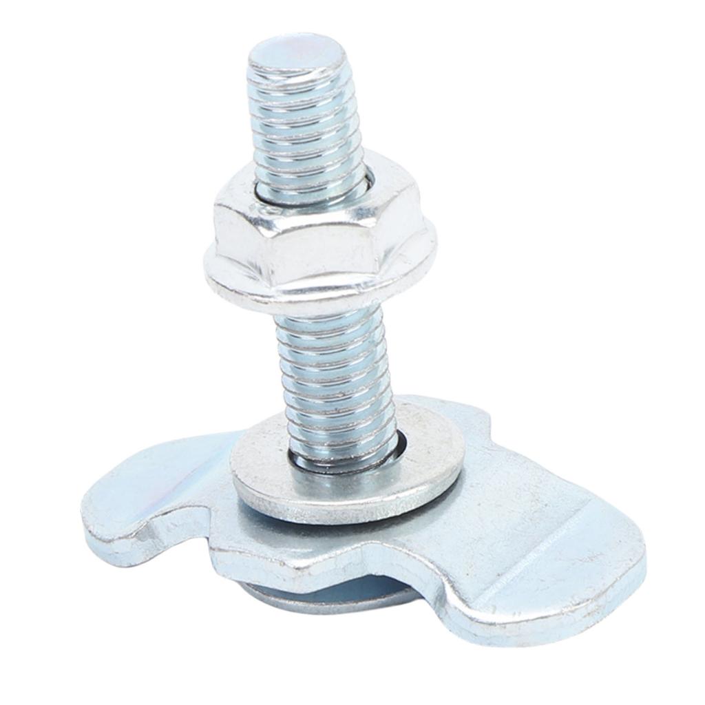 10 шт. L-образная направляющая с двойным проушиной, резьбовая шпилька-гайка, фитинг, оцинкованная L-образная направляющая, резьбовые фитинги-шпильки, крепеж для фургона