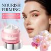 50g Collagen Sakura Firming Elasticity Face Cream Moisturizing, Smooth, Delicate Reduce Fine Lines Anti-wrinkle and Non Greasy Skin Care Products
