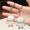Best-Selling 3D Astronaut Keychain: Charming PVC Pendant, Perfect Gift for Kids