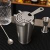 Home Bar Accessories Cocktail Strainer, Stainless Steel 4 Prong Strainer with High Density Spring, Drink Professional Bartending Tools for Bartenders