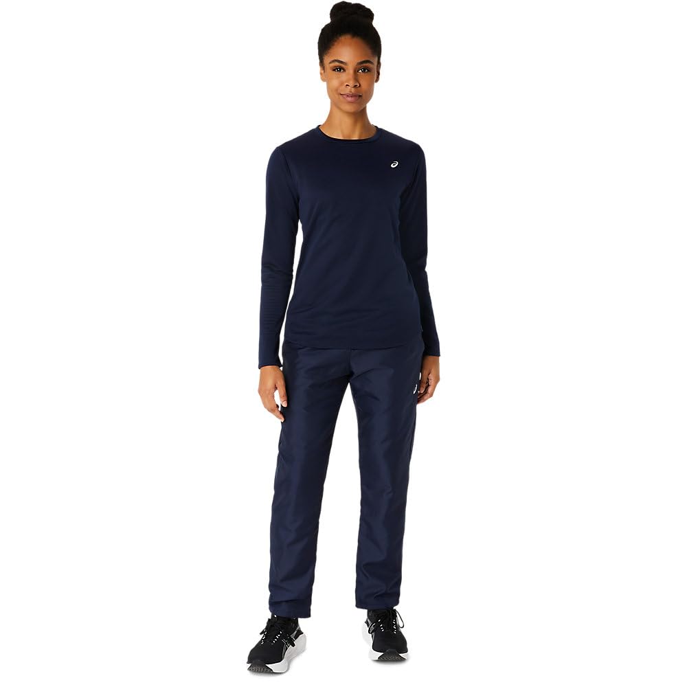 Официальный магазин Эксклюзивная тренировочная одежда Задние согревающие брюки L MIDNIGHT [Asics] Женские