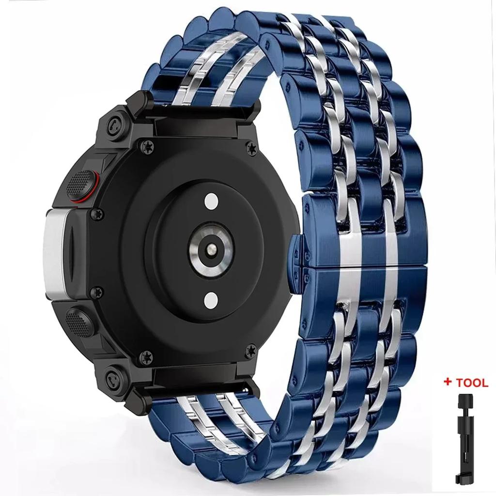 Для Amazfit T REX 3 Ремешок из нержавеющей стали Для Amazfit T Rex Pro/T-Rex Металлический браслет Ремешок для Amazfit T-Rex 2 amazfit tex Ремешки