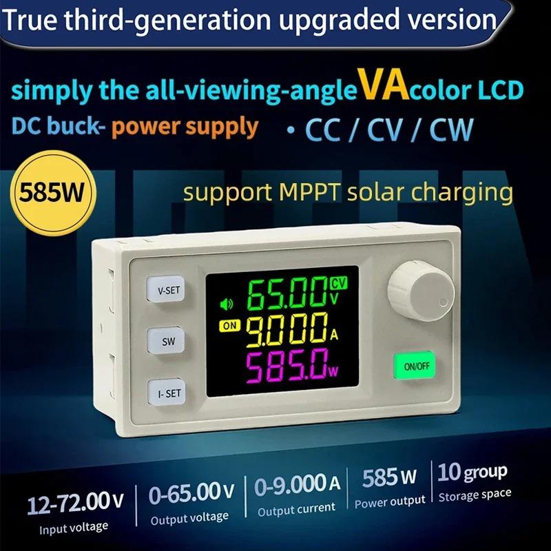 Adjustable CC CV Buck-Boost Converter Power Supply Module 65V 9A 585W for CNC Solar Charging XY6509X