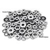 High-Speed Mini Micro Bearings Set: 440 Stainless Steel, 4 Models, 3 Bearings Each, Inner Diameter: 1, 2, 5, 6, 7, 8, 9, 10, 12mm