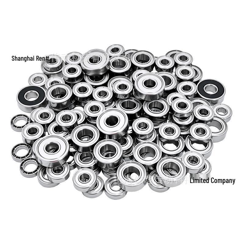 High-Speed Mini Micro Bearings Set: 440 Stainless Steel, 4 Models, 3 Bearings Each, Inner Diameter: 1, 2, 5, 6, 7, 8, 9, 10, 12mm
