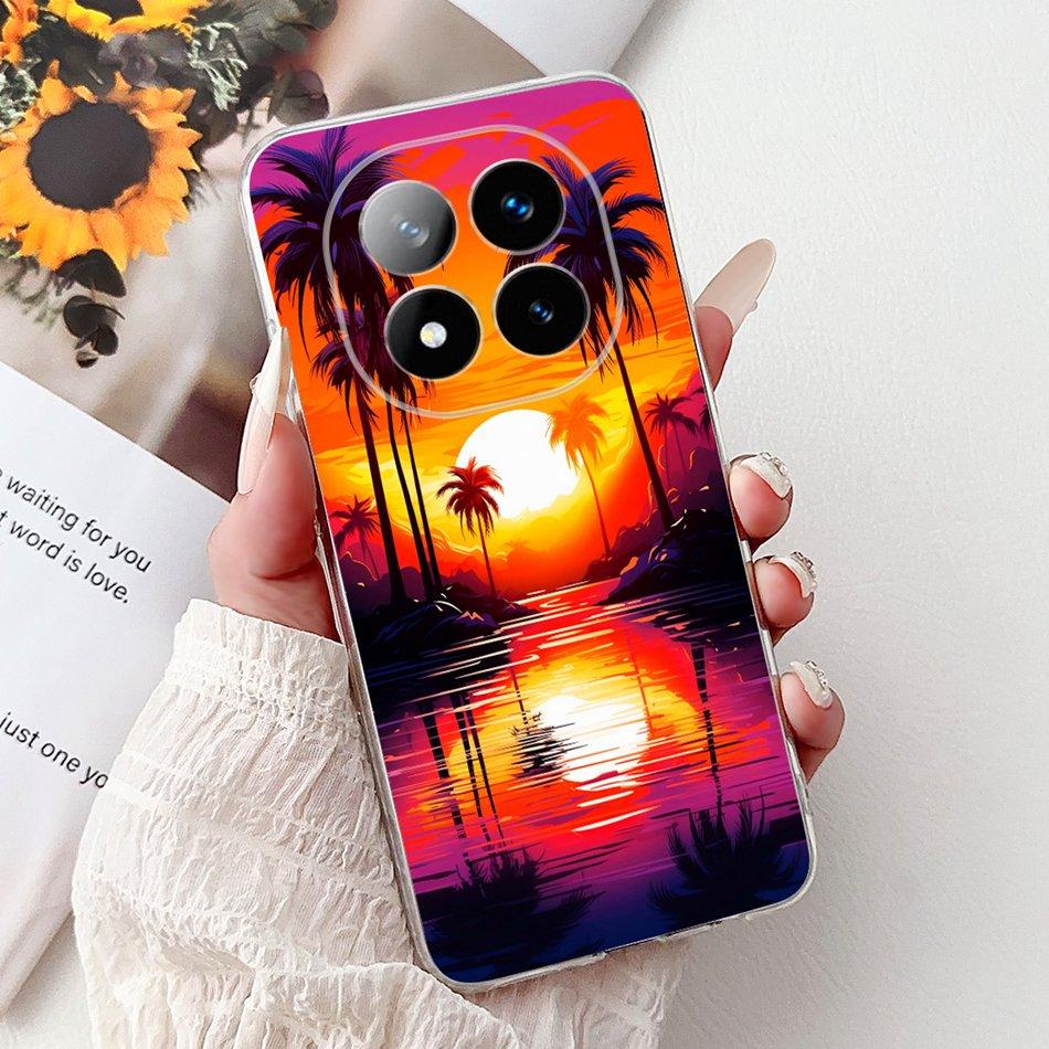 Для Xiaomi Redmi Note 14 Pro+ Крутой Чехол для Телефона с Рисунком Дракона и Тигра Для Redmi Note14 Pro Plus 5G Мягкий Силиконовый TPU Чехол