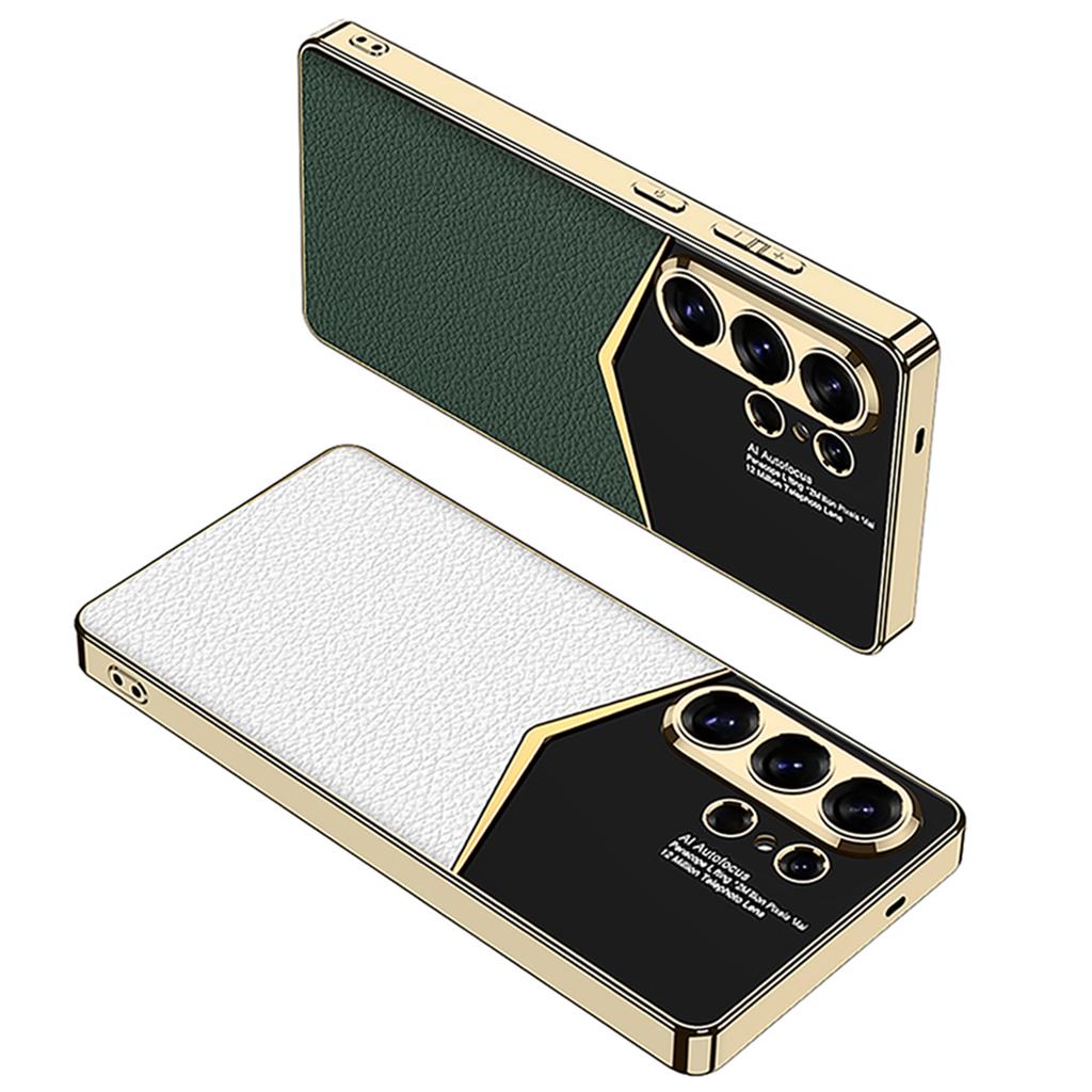 GKK For Samsung Galaxy S26 Ultra Cases Electroplating PU + PC + TPU Phone Cover