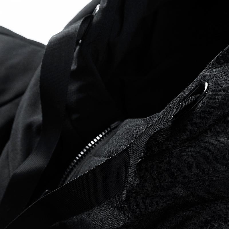 Мужская куртка-пуховик средней длины, модная свободная куртка с капюшоном, зимняя новая универсальная повседневная мужская верхняя одежда в корейском стиле