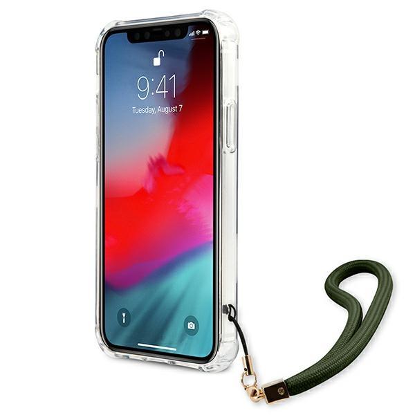 Etui do iPhone 12 Pro Max Guess Hardcase Camo Zielone