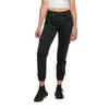 Pantalon Cargo Femme - Urban Classics - Organic Stretch Denim - Noir - Taille Haute - Respirant