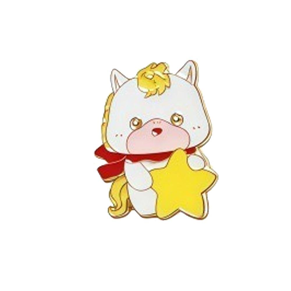 Zinc Zinc Zinc Alloy Zodiac Horse Brooch Chinese Style Animal Brooch Cute New Year Lapel Pins  New Year Gift