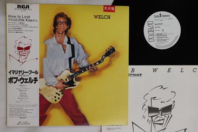 Виниловая пластинка BOB WELCH Bob Welch RPL8101PROMO RCA 1981 Япония Obi Рок Б/у