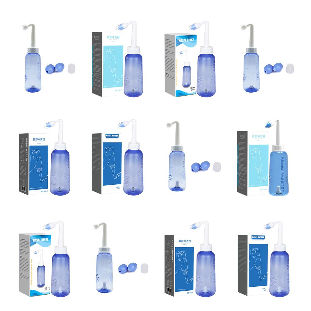 Бутылка для промывания носа, промывание пазух и орошение носа, бутылочка для промывания носа, устройство для орошения носа, идеально подходит для взрослых