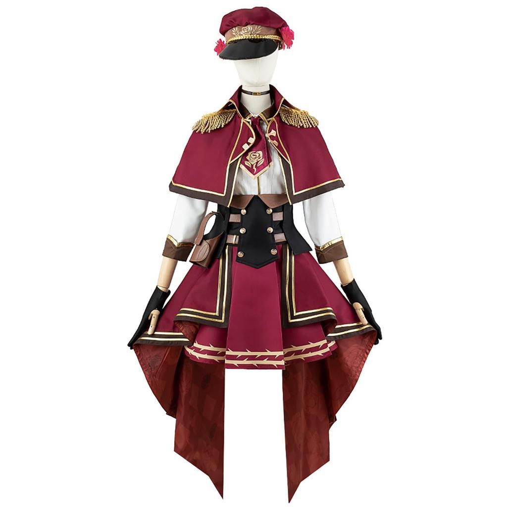 [Milky Time] Nijisanji Rosemira Block Cosplay Halloween VTuber Rose