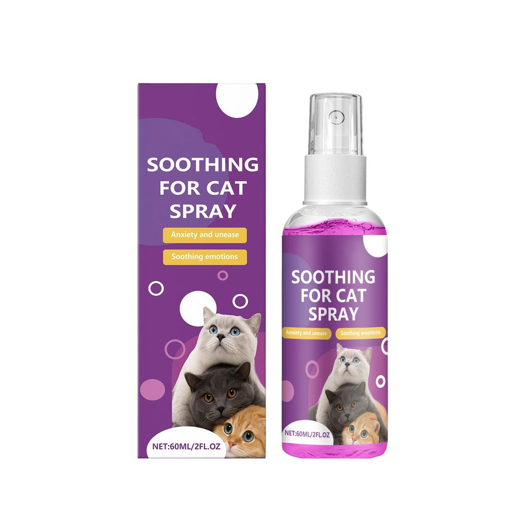 Cat Behavior Guidance Spray Furniture Anxiety Relief Multi-pet Family Suitable Non-irritating 60ML