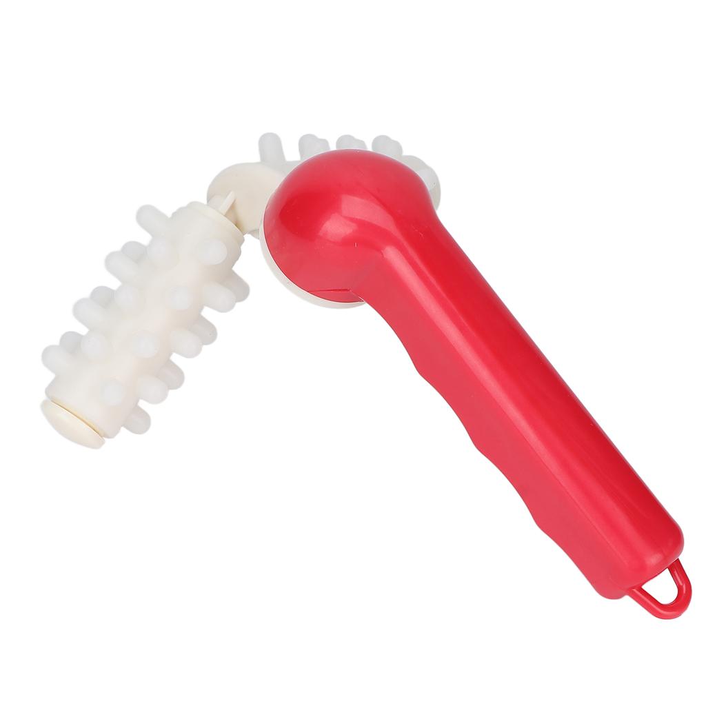 Waist Roller Massager Home Office Pain Relief Muscle Relaxation V Shaped Massager for Arms Legs