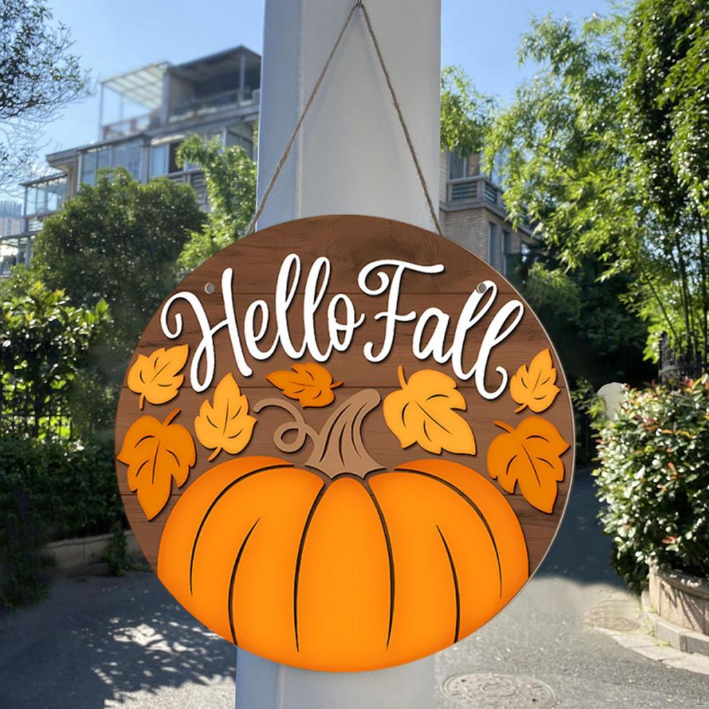 Fall Hanging To Hang Versatile for Office Front Door Wall