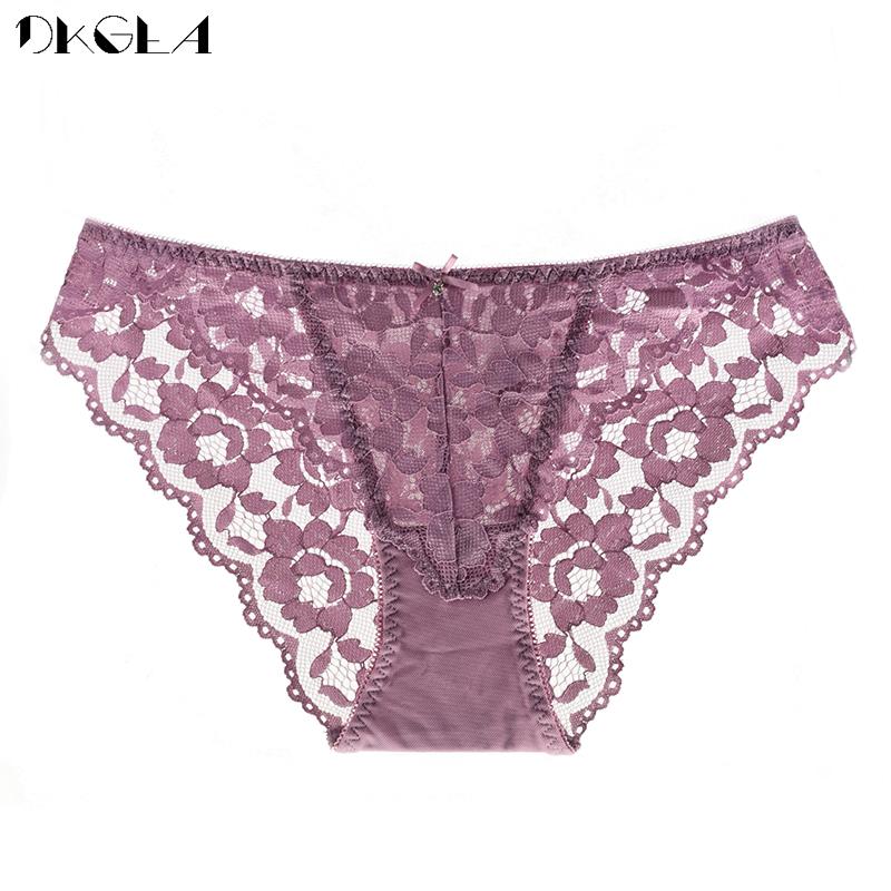 DKGEA Трусы с низкой посадкой, сексуальное нижнее белье, женские трусики, кружевные трусы, прозрачные