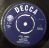 7inch Record DAVE BERRY - Little Things / I've Got A Tiger By F12103 Decca 1965 UK Rock Used