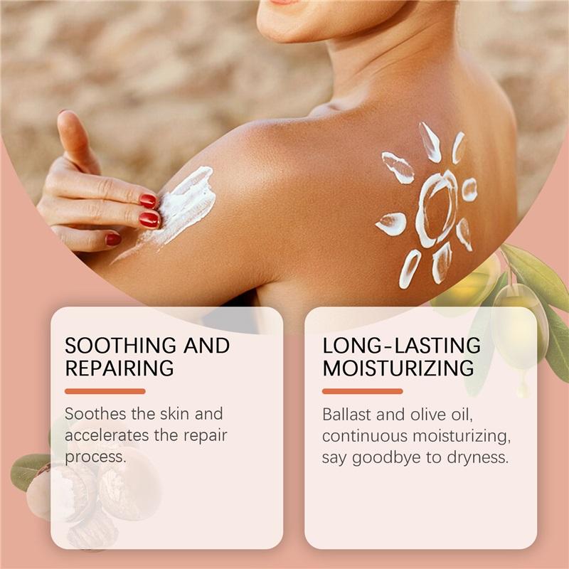 Facial Body Sunscreen SPF 30  Anti Sun Protection Effectively Lightweight Moisturizer Waterproof Refreshing Oil Control Sunblock