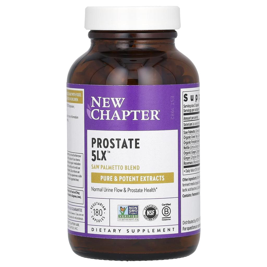 Prostate 5Lx, 180 Veggie Capsules