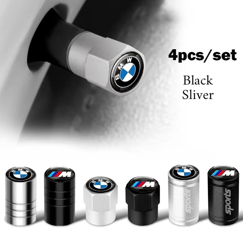 4 шт. Автомобильный стайлинг Колпачки клапанов шин для дисков Cover Для BMW M Sports E36 E39 E46 E60 E90 E90 F10 F30 G20 G21 G30 G11 F15 X5 Аксессуары