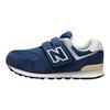New Balance Nb 574 Удобные Мягкие Низкие Повседневные Кроссовки для Детей Синие KV574VNY
