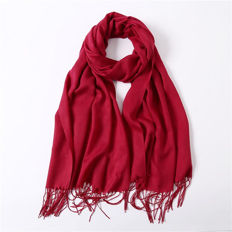 20 Colors Scarf Spring 200*68cm Fashion Women Scarf Winter Tessale Long Lady Shawls Scarves Wraps