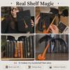 Atmospheric Study Room Decor Dragon Flame Book Nook Decor, 3D Printed Fire-Breathing Figurine, Glow in Fantasy Theme Accents The Dark Ornament, Statue