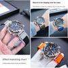 Для Citizen BN2029-01E BN2021-03E BN2024-05E Модифицированный Нейлоновый холст Ремешок для часов Дайвинг Водный Призрак Большой/Огромный Монстр Мужские Часы Ремешок