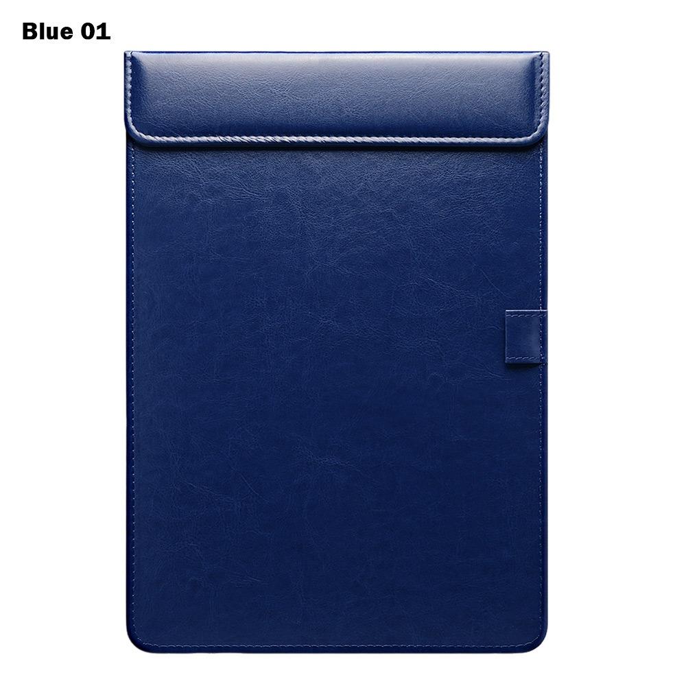 PU Leather Signature Writing Pad Magnetic Absorption Menu Folder Multi-functional Clip Board Hotel