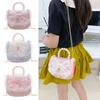 Xiaoxiangfeng Bow Lace Bag Pearl Handheld With Durable Material For Toddlers