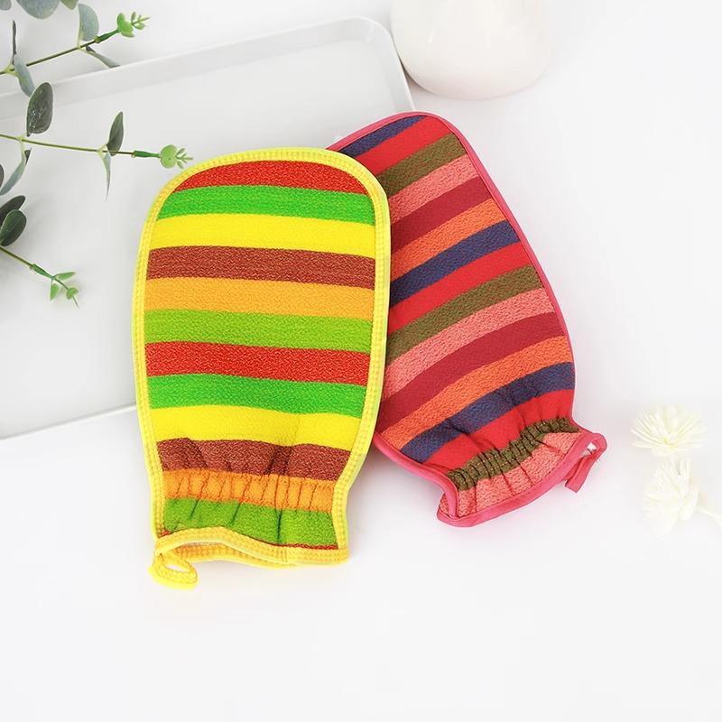 Унисекс Средне-жесткие Отшелушивающие Перчатки для Ванны и Спины - Нежные для Кожи