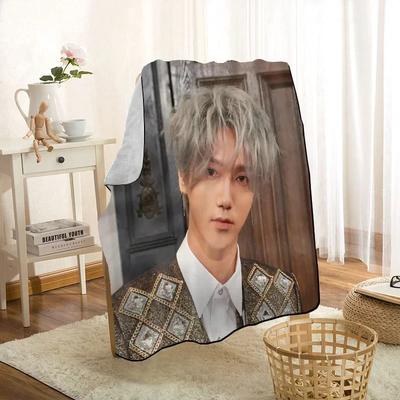 Новое поступление Super Junior KPOP Пледы Печать Мягкий Плед Накидка Для Дома/Дивана/Постельного Белья Портативный Плед-Покрывало для Путешествий Взрослый
