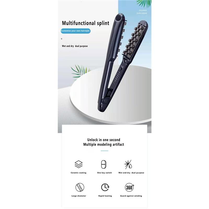 Электрический Профессиональный Плюшевый Магический Инструмент для Завивки Кукурузных Волос Мужская Подушечка для Бороды Завивка Корней Волос Палочка для Завивки Волос из Фольги