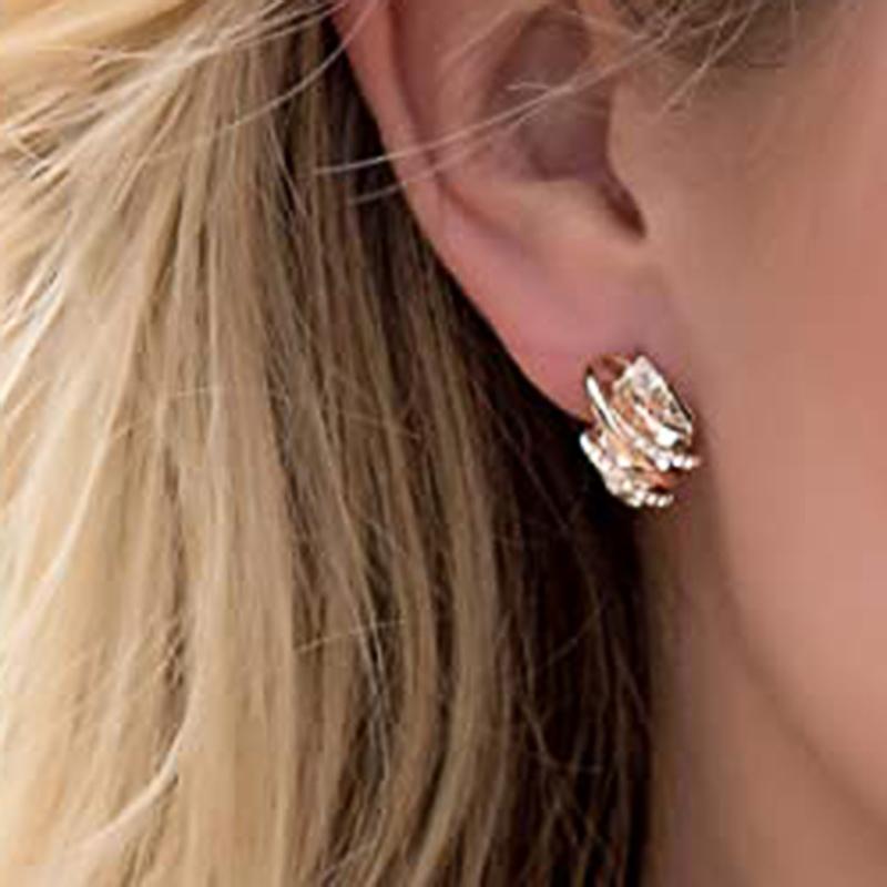 Huitan уникальные геометрические серьги-гвоздики с синим/зеленым/белым кубическим цирконием для женщин, помолвки, свадьбы, вечеринки, модные серьги, ювелирные изделия