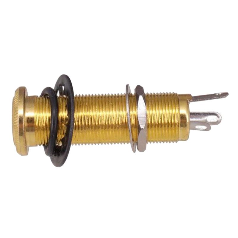 Input Output Jacks Guitar Accessory Stereos Barrels Jacks Socket with 3 Pin