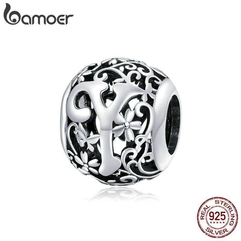 Шарм BAMOER из стерлингового серебра, для браслета