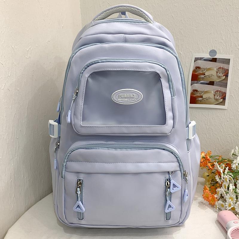 School Bag Children's Elementary School Students Girls Junior High School Students High School Two-piece Set Backpack