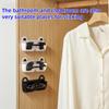 2 pcs Wall mounted eyeglass case, Household portable glasses storage box, Wall-mounted glasses rack, glasses box in car
