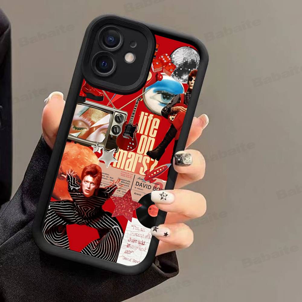 Classic D-DavidS Singer B-BowieS Phone Case For IPhone 17 16 15 14 13 12 11 Air Plus Pro Max Soft Back Cover