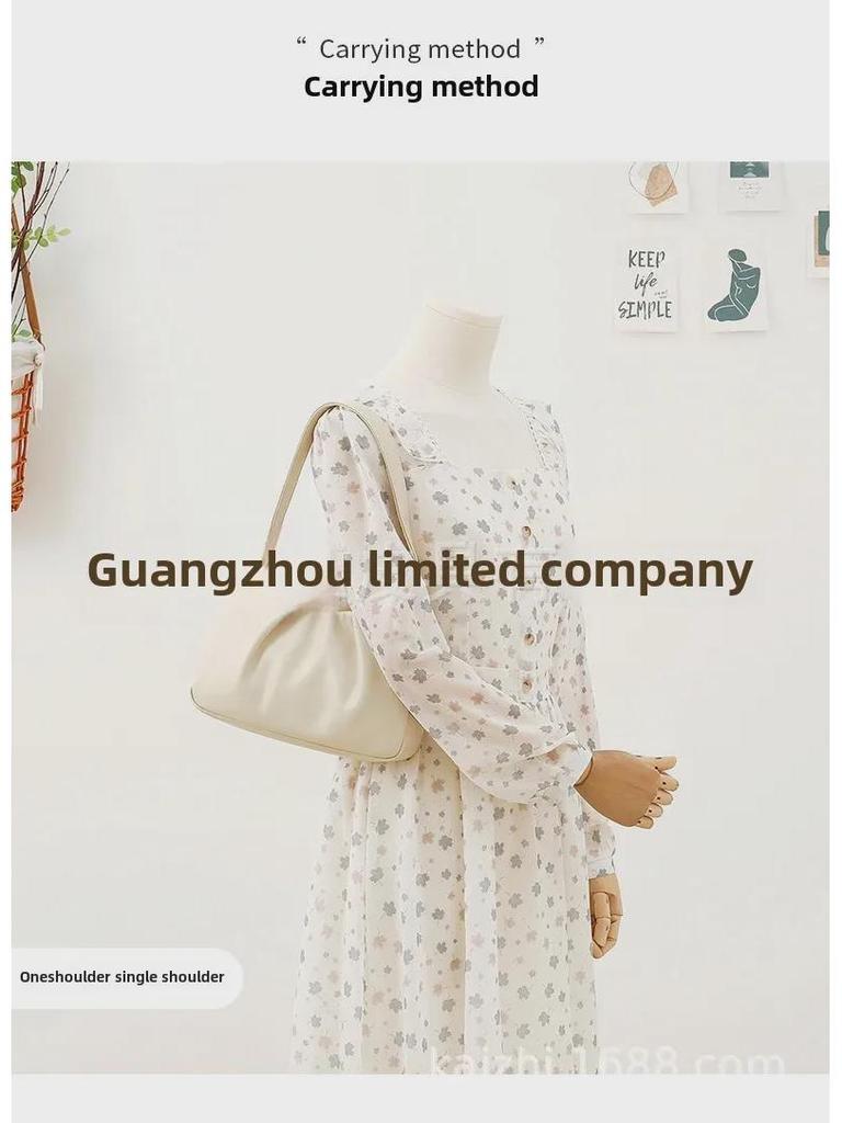 Шикарная корейская плиссированная сумка через плечо из искусственной кожи для поездок на работу