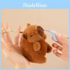 Plush Cartoon Animal Toy Capybara Rabbit Soft Filling Doll Keychain Backpack