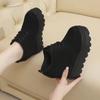 Sales Women's High Platform Shoes Wedge Casual Heel Waterproof Fashion Shoes Thick Sole Sports Boots