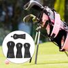 4Pcs Golfs Club Cover PU Golfs Iron Headcover Golfs Club Head Cover Gifts for Men Women Golfs Driver Golfs Putter Cover
